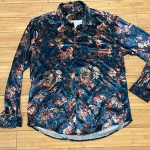 Zara Floral Button Up